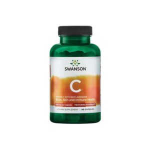 Vitaminas C su bioflavonoidais, 500 mg – 90 kapsulių