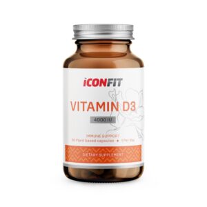 ICONFIT Vitaminas D3 4000 TV (90 aliejinių kapsulių)