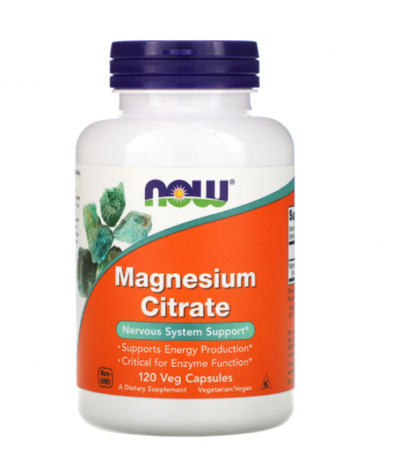 Citrato magnio, 400 mg - 120 kapsulių