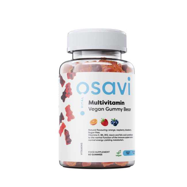 Multivitaminai veganams guminukų formoje – 60 vnt.