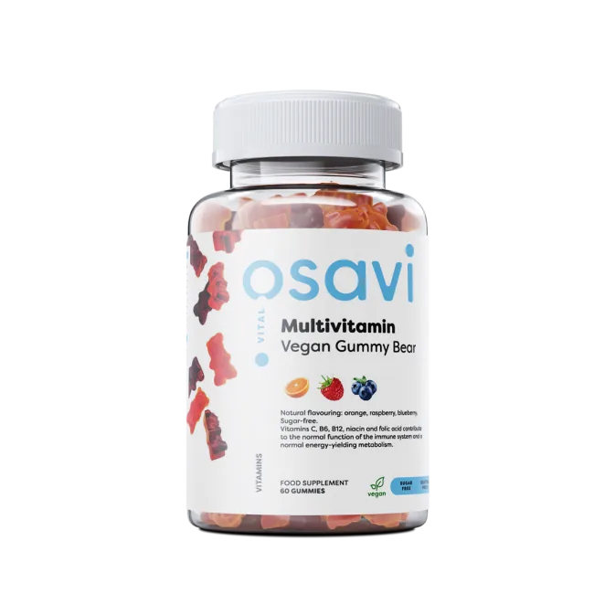 Multivitaminai veganams guminukų formoje – 60 vnt.