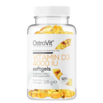Vitaminas D3 4000 TV - 120 kapsulių - OstroVit