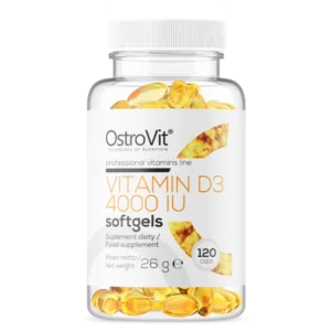 Vitaminas D3 4000 TV - 120 kapsulių - OstroVit