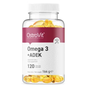 Omega 3 + ADEK - 120 kapsulių - OstroVit