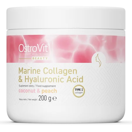 Jūros kolagenas + Hialuronas - 200g - OstroVit