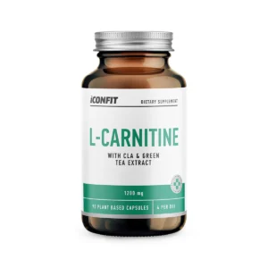 ICONFIT L-KARNITINAS + CLA ir žaliosios arbatos ekstraktas - 90 kapsulių