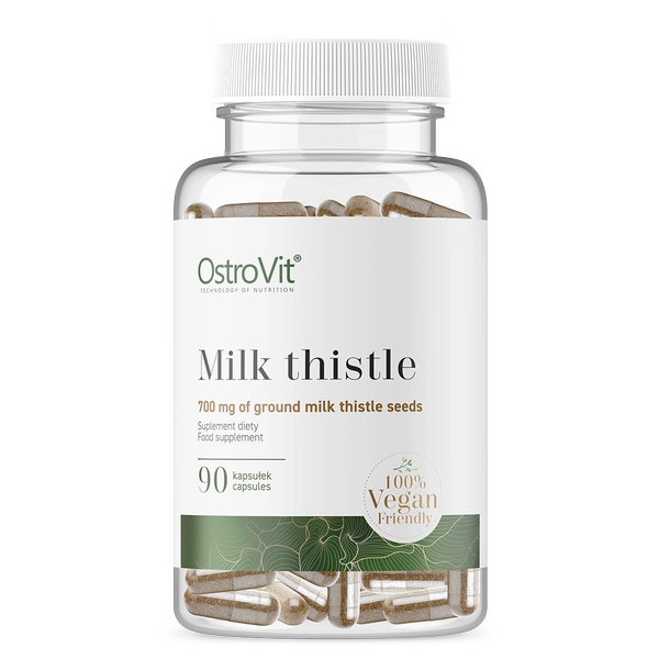 OstroVit Milk thistle 90 kapsulės