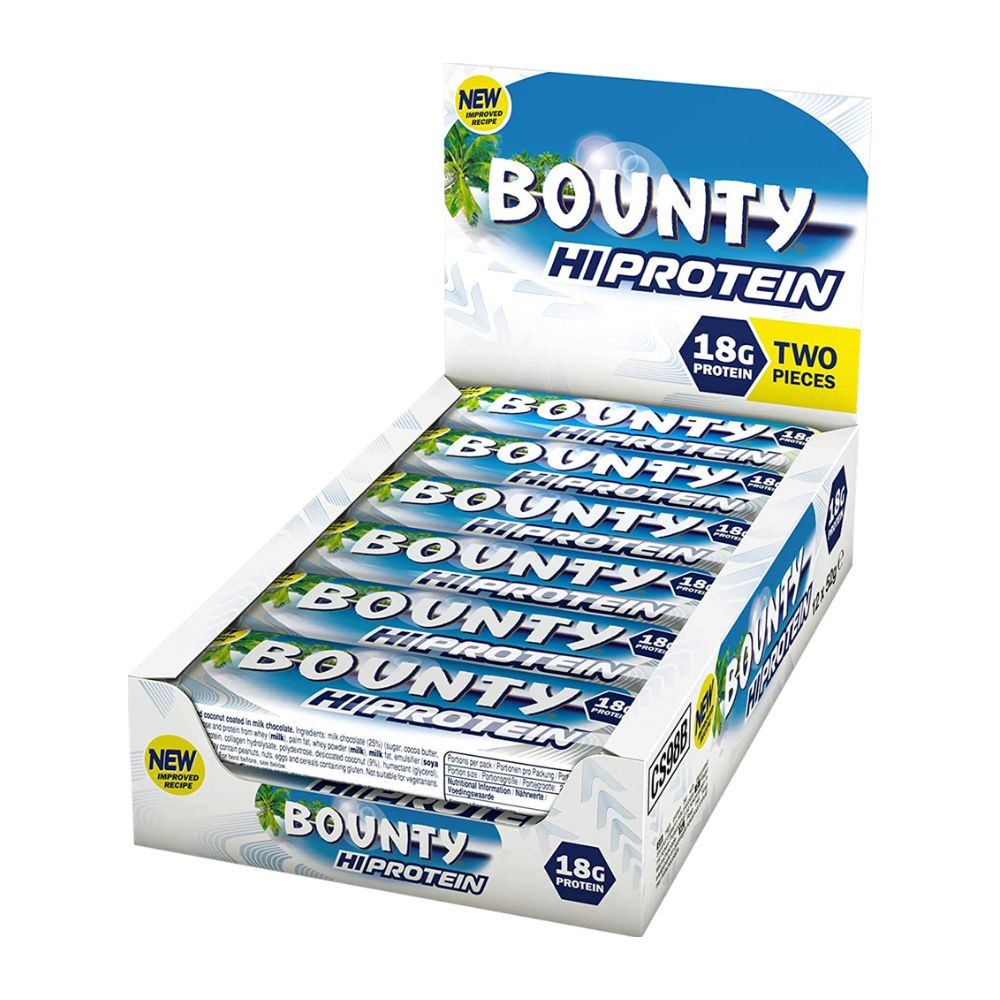 „Bounty HI“ baltymų batonėlis, 12 x 52 g