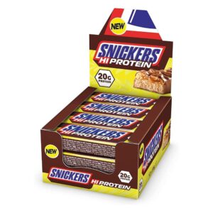„Snickers HI“ baltymų batonėlis, 12 x 55 g
