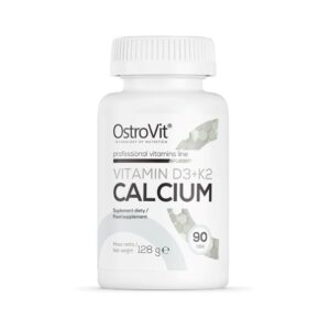 OstroVit vitaminas D3 + K2 + kalcis 90 tablečių