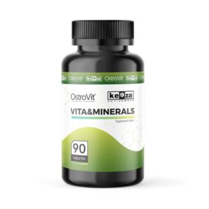 OstroVit KEEZA vitaminai ir mineralai, 90 tablečių