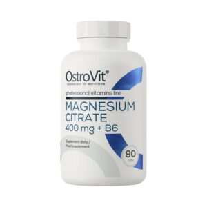 OstroVit magnio citratas 400 mg + B6 - 90 tablečių