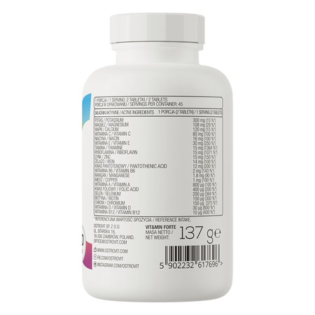 OstroVit VIT&MIN FORTE 120 tablečių - Image 2