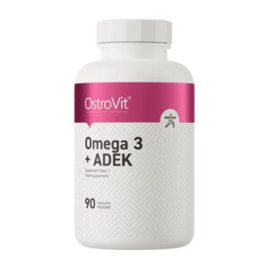 OstroVit Omega 3 + ADEK - 90 kapsulių