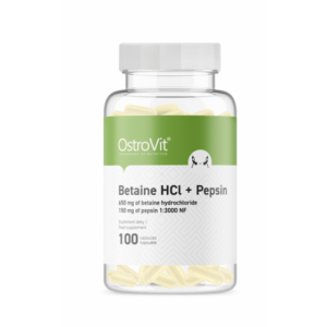 OstroVit Betaine HCl + Pepsin 100 tablečių