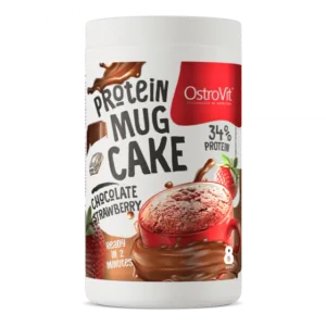 OstroVit Protein Mug Cake 360 g šokoladas-braškė