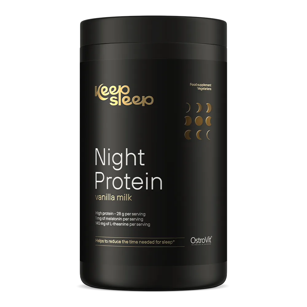 „Keep Sleep Night“ baltymai 400 g - vanilinis pienas