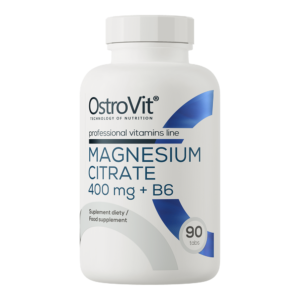 OstroVit Magnesium Citrate 400 mg + B6 90 tabletės