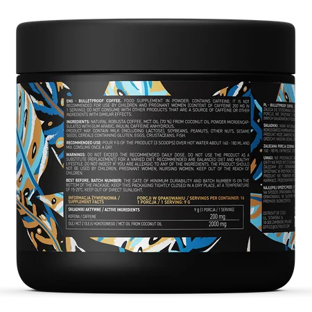 OstroVit Bulletproof Coffee 150 g kavos milteliai - Image 2