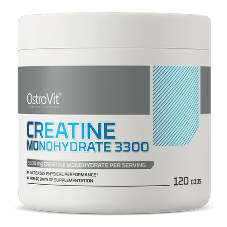 OstroVit Kreatino monohidratas 3300 mg 120 kapsulių