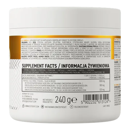 Omega 3 – 180 kapsulių - Image 2