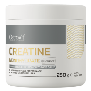 Creatine Monohydrate Creapure 250G – obuolių ir mėtų skonis