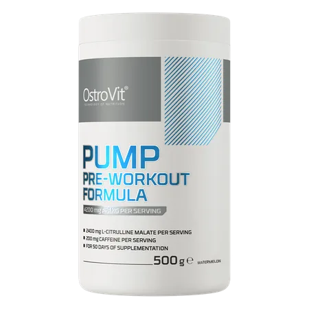 PUMP prieštreniruotinė formulė 500 g