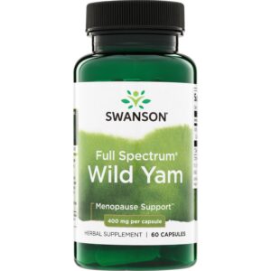 Swanson Wild Yam“ 60 kapsulių.