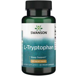 Swanson triptofanas 500 mg, 60 kapsulių.