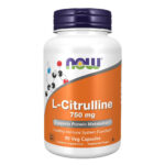 NOW L-Citrulinas 750 mg 90 kapsulių