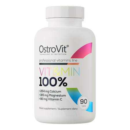 OstroVit 100% Vit&Min 90 tabletti