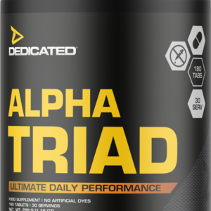 Dedicated Nutrition Alpha Triad - 180 tabs