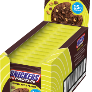 Snickers HiProtein Cookie - 12 x 60 g - Chocolate & Peanut