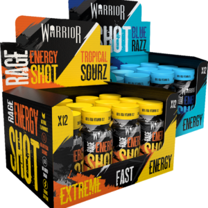 Warrior Rage Energy Shots - 12 x 60 ml
