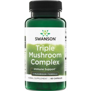 Swanson Triple Mushroom Complex - 3 Mushroom Formula