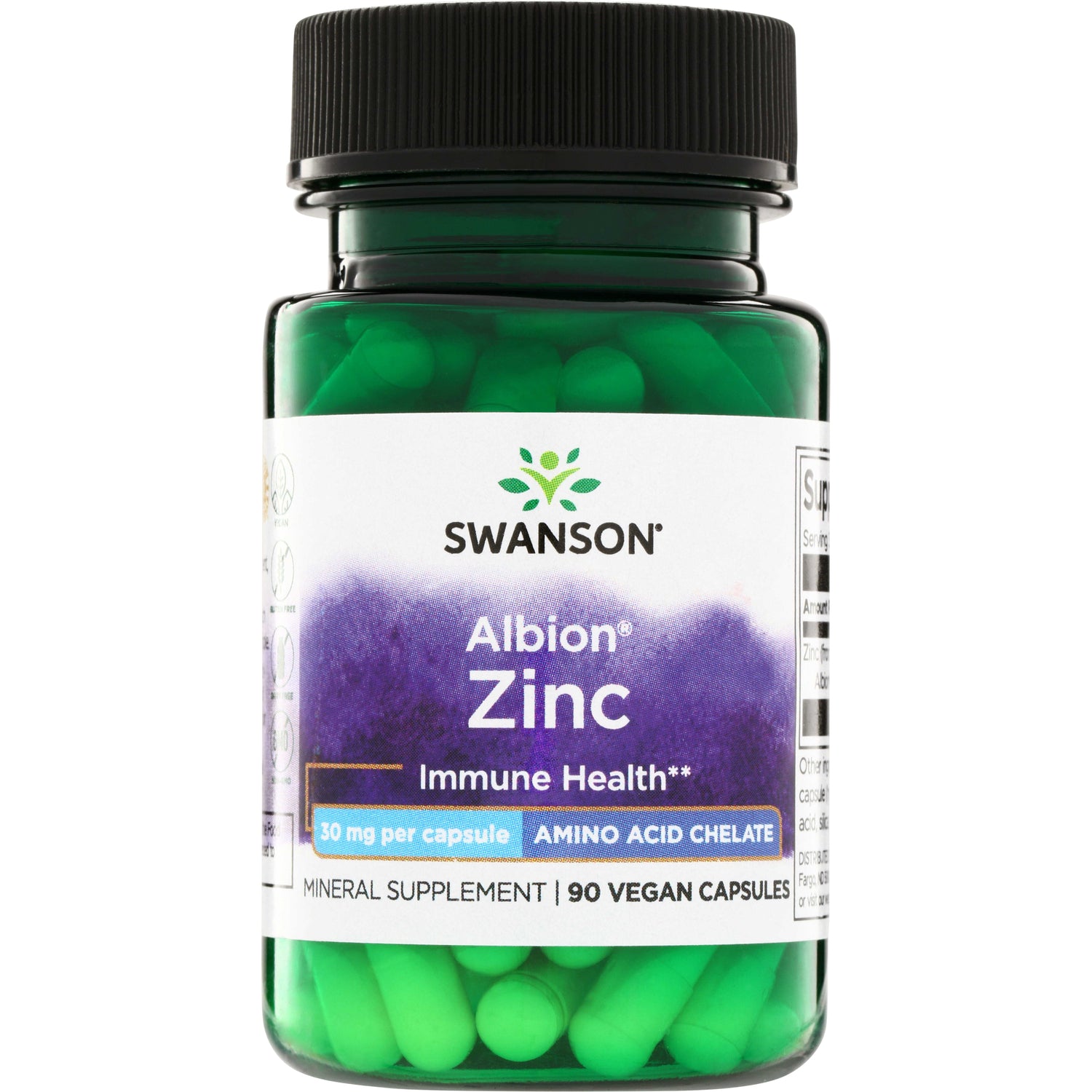 Swanson Albion Zinc 60 kapslit