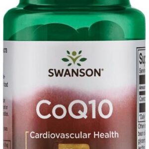 Swanson CoQ10 100 mg (50 minkštųjų kapsulių)