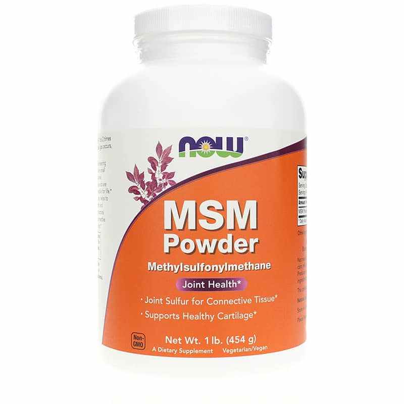 NOW Foods MSM Pulber 454g