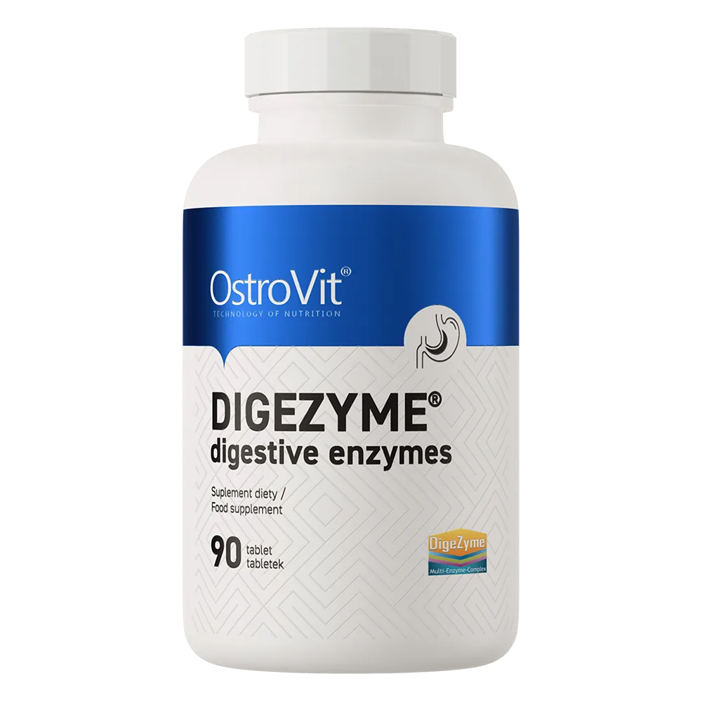 OstroVit DigeZyme virškinimo fermentai – 90 tablečių