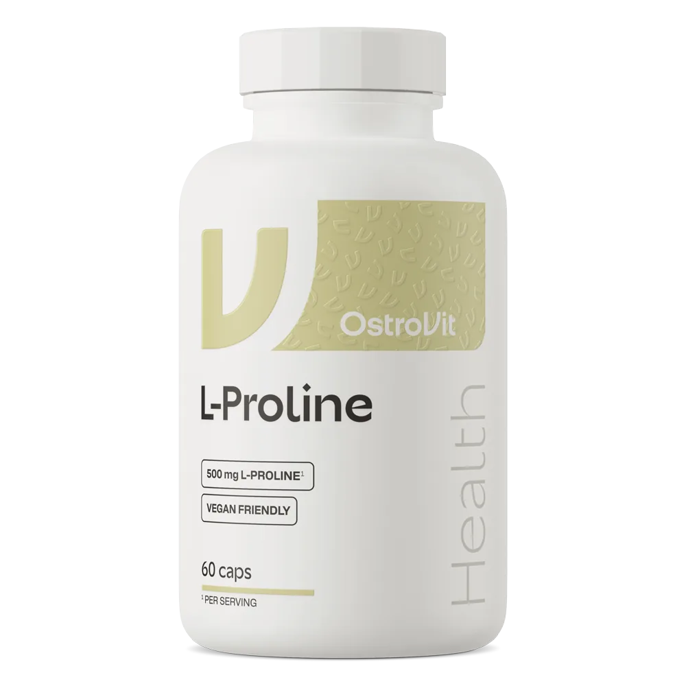 OstroVit L-prolinas 500 mg – 60 kapsulių