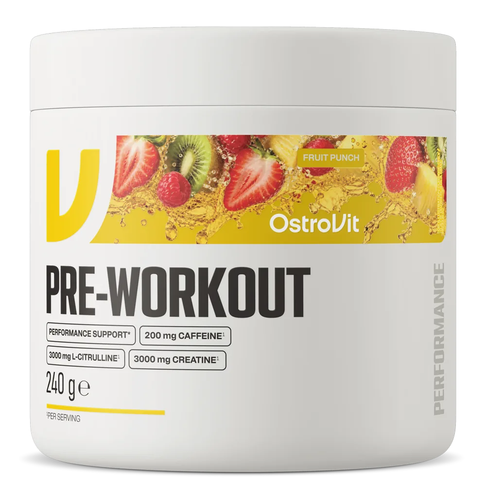 OstroVit prieš treniruotę 240 g – vaisių punšas