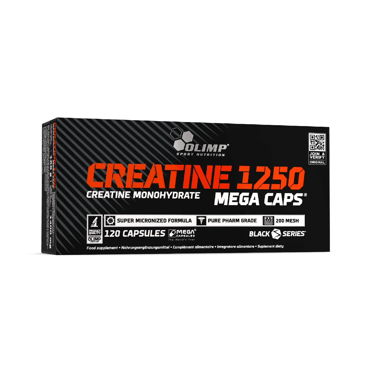Olimp Creatine 1250 Mega Caps – 120 kapsulių